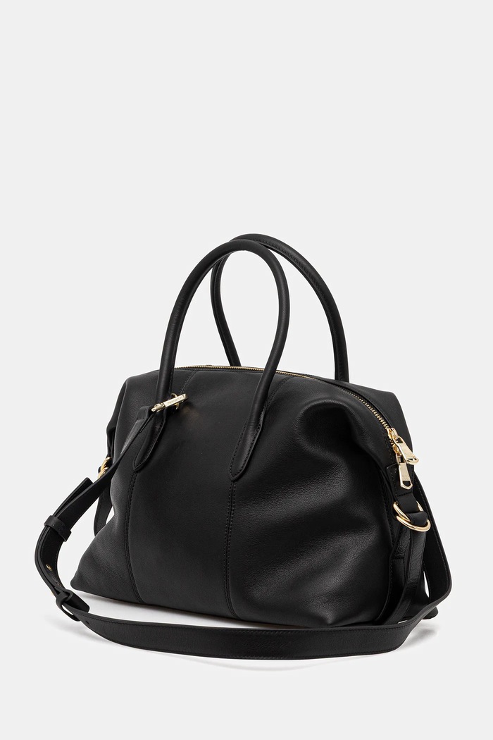 Patrizia Pepe geantă de piele negru 2B0145.L162