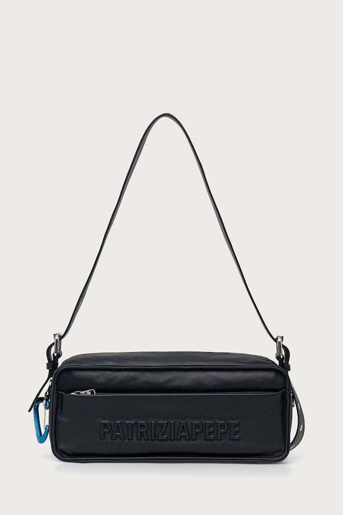 Patrizia Pepe baguette kabelka dámská kožená námořnická modř 2B0148.L113