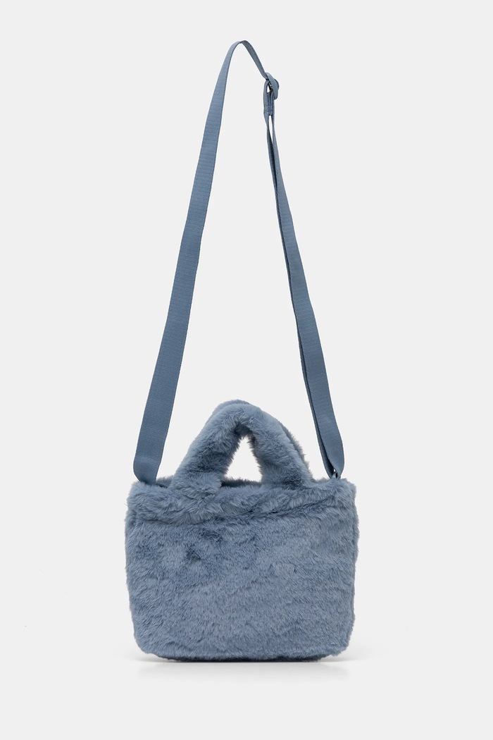 Accesorii Puma Geantă Up Faux Fur Mini 91713 albastru
