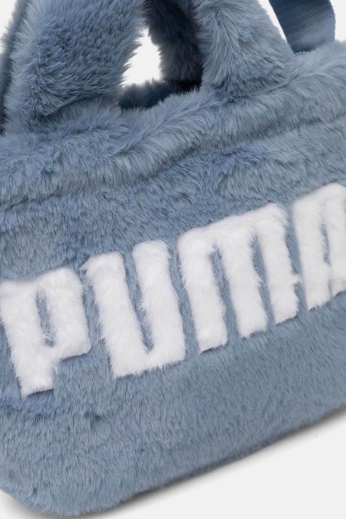 Geantă Up Faux Fur Mini Puma 91713 albastru