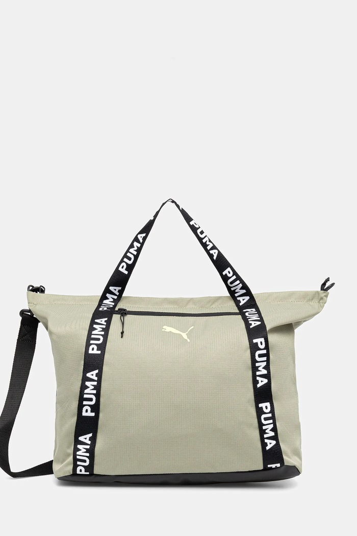 Puma poșetă Shopper incape in A4 verde 91856