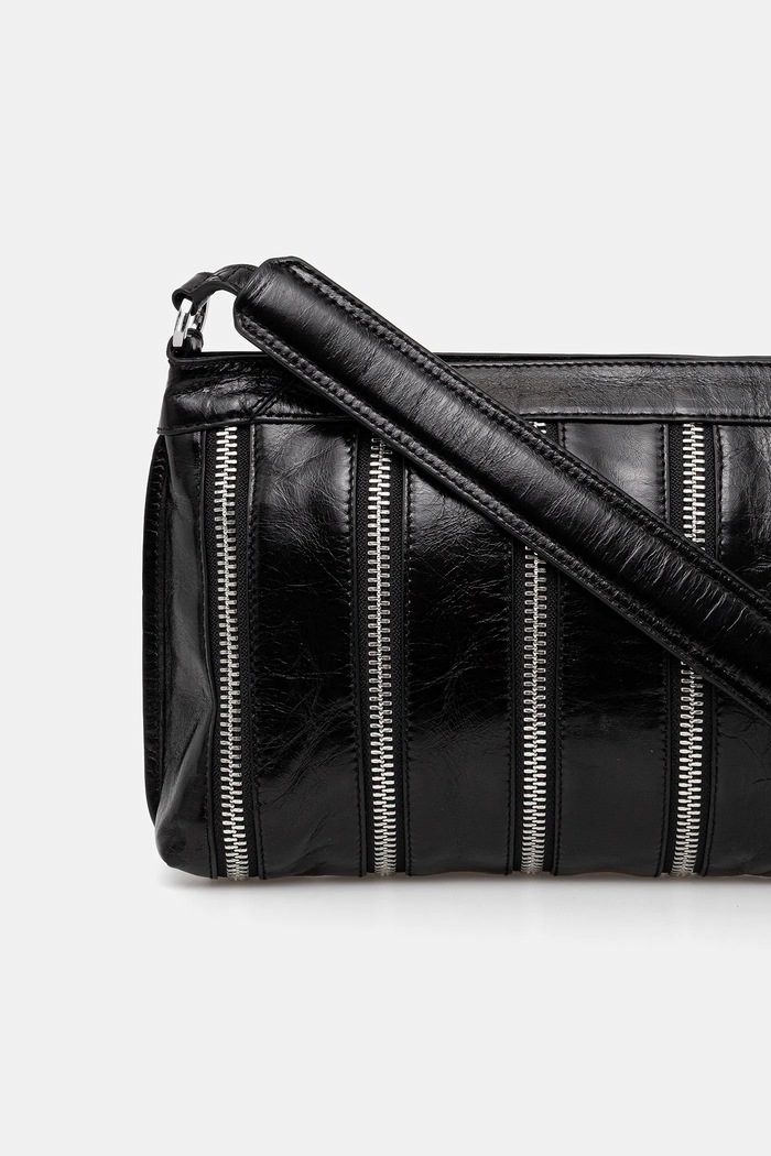 Doplňky Kožená kabelka ZADIG&VOLTAIRE SUNNY MOODY MULTI ZIP LWBA03952 černá