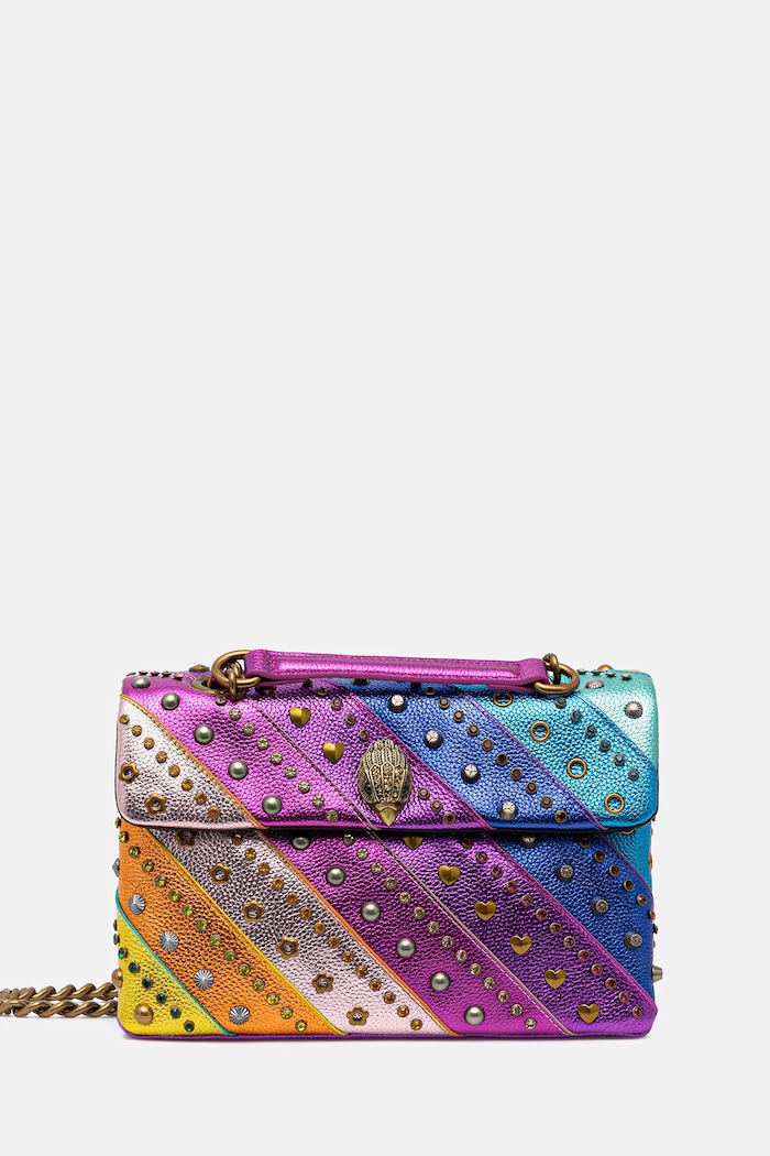 Kurt Geiger London Geantă de piele KENSINGTON albastru 4701269109
