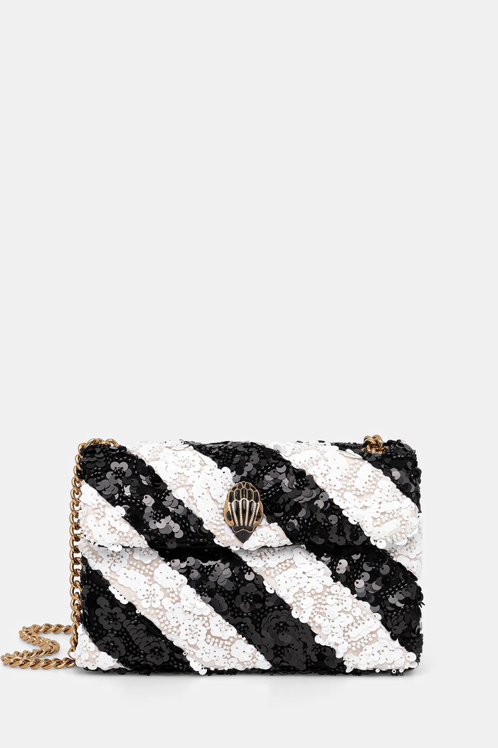 Kurt Geiger London geantă KENSINGTON nu incape in A4 negru 4700101779