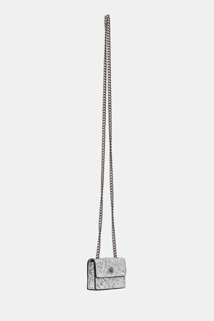 Kurt Geiger London torebka KENSINGTON 4574563999 srebrny AW25