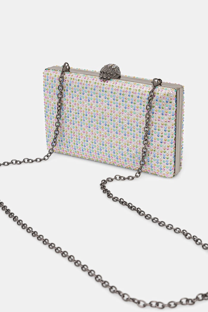 Akcesoria Kurt Geiger London Kopertówka KENSINGTON 3524944609 srebrny