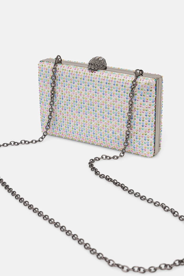 Akcesoria Kurt Geiger London Kopertówka KENSINGTON 3524944609 srebrny