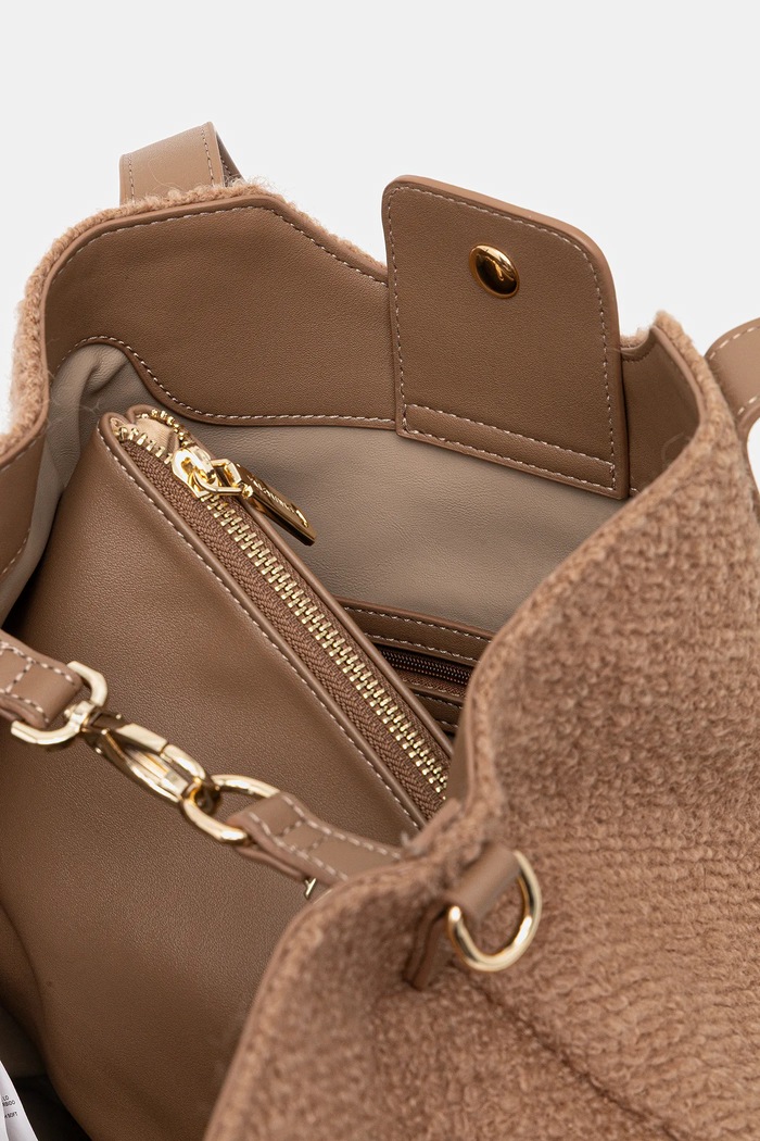 Kabelka Valentino Bags COURMAYEUR VBS7GG01WO hnedá