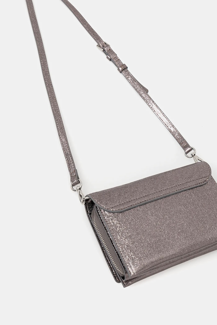 Kabelka Valentino Bags EMBER strieborná VBS9IE17GLI