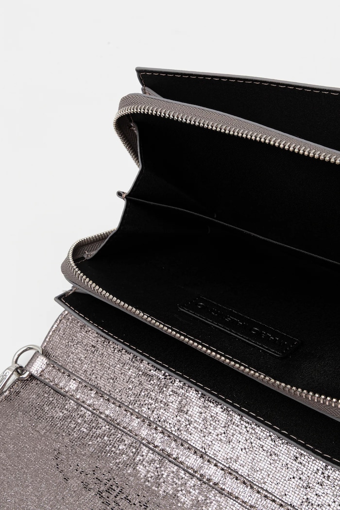 Kabelka Valentino Bags EMBER VBS9IE17GLI strieborná