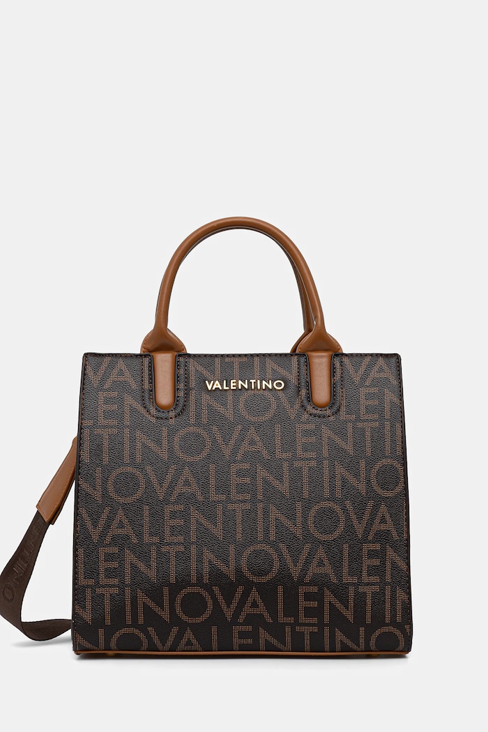 Kabelka Valentino Bags REGINA RE nášivka hnedá VBS9IS04