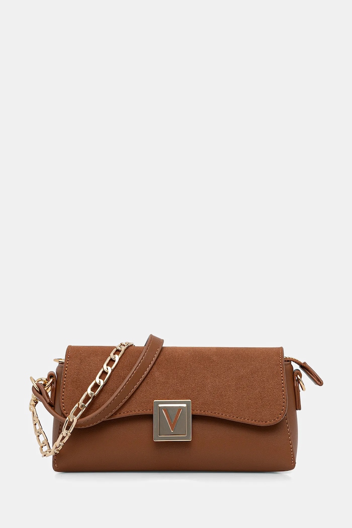 Kabelka Valentino Bags EVISSA imitácia kože hnedá VBS9J009CAM