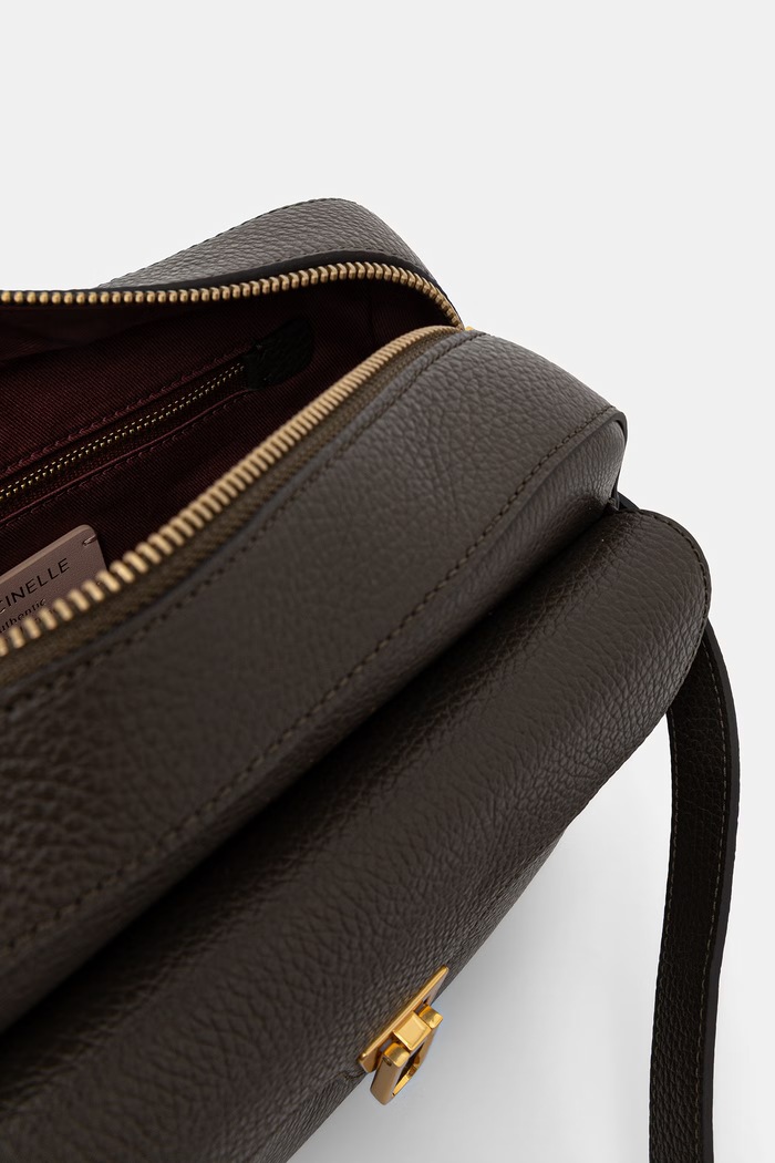 Coccinelle crossbody kabelka dámská kožená COCCINELLE BEAT SOFT E1.MF6.15.06.01 zelená