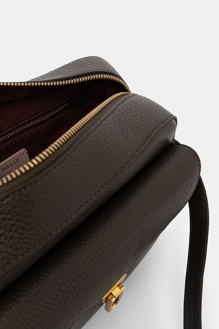 Coccinelle crossbody kabelka dámská kožená COCCINELLE BEAT SOFT E1.MF6.15.06.01 zelená