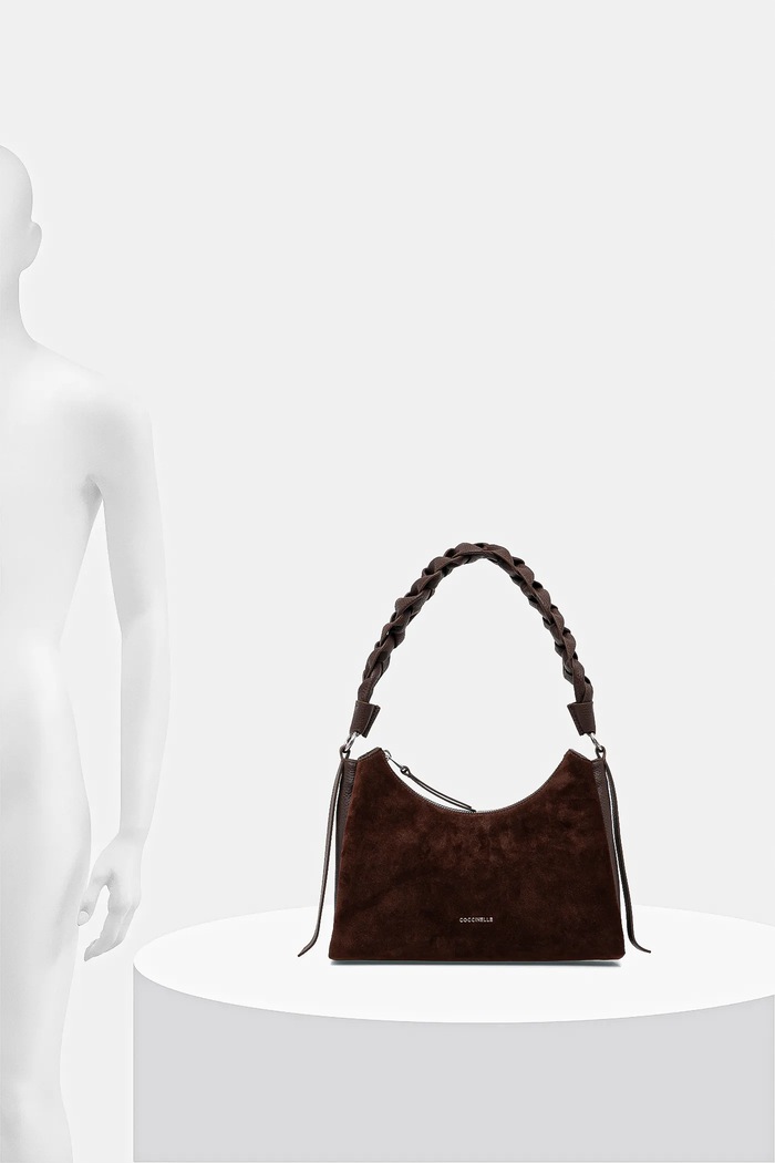 Coccinelle borsa hobo da donna in camoscio BOHEME SUEDE BIMATERIAL E1.P6P.13.03.01