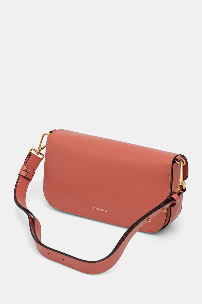 Аксесоари Кожена чанта Coccinelle COCCINELLE C-ME CALF E1.SSK.12.03.01 оранжев