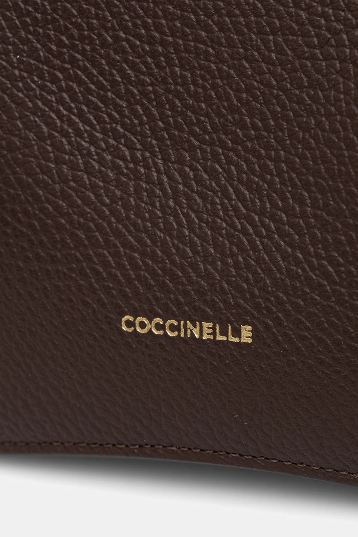 Geantă de piele COCCINELLE C-ME Coccinelle E1.SSL.18.03.01 maro