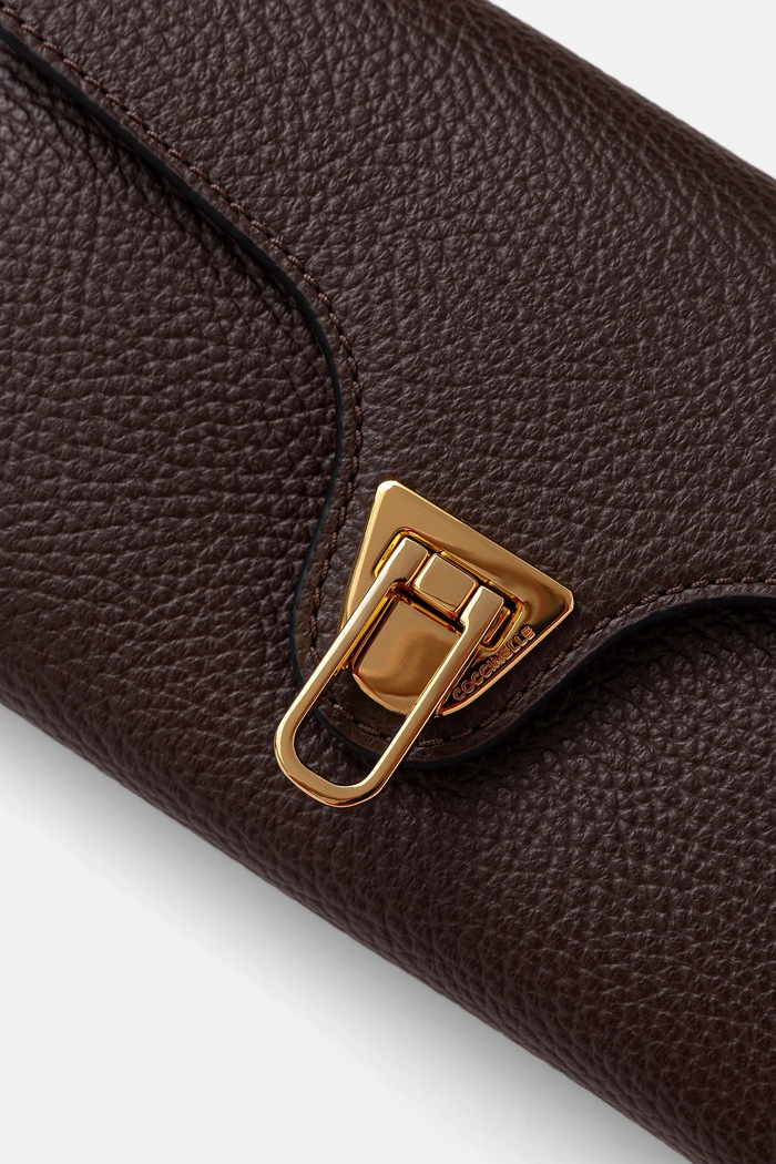 Coccinelle Geantă shopper pentru femei din piele DOUBLE BEAT E1.T8A.11.02.01