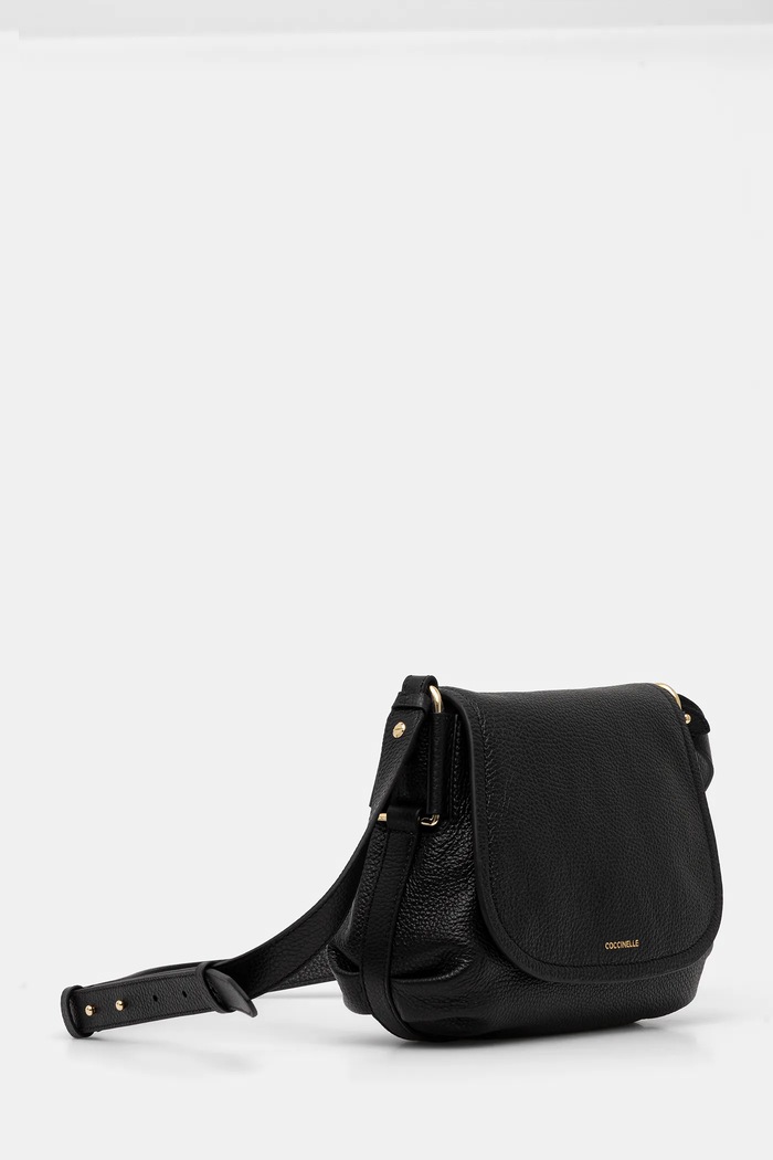 Coccinelle Geantă de piele REBEKKA E1.T95.15.02.01 negru AW25