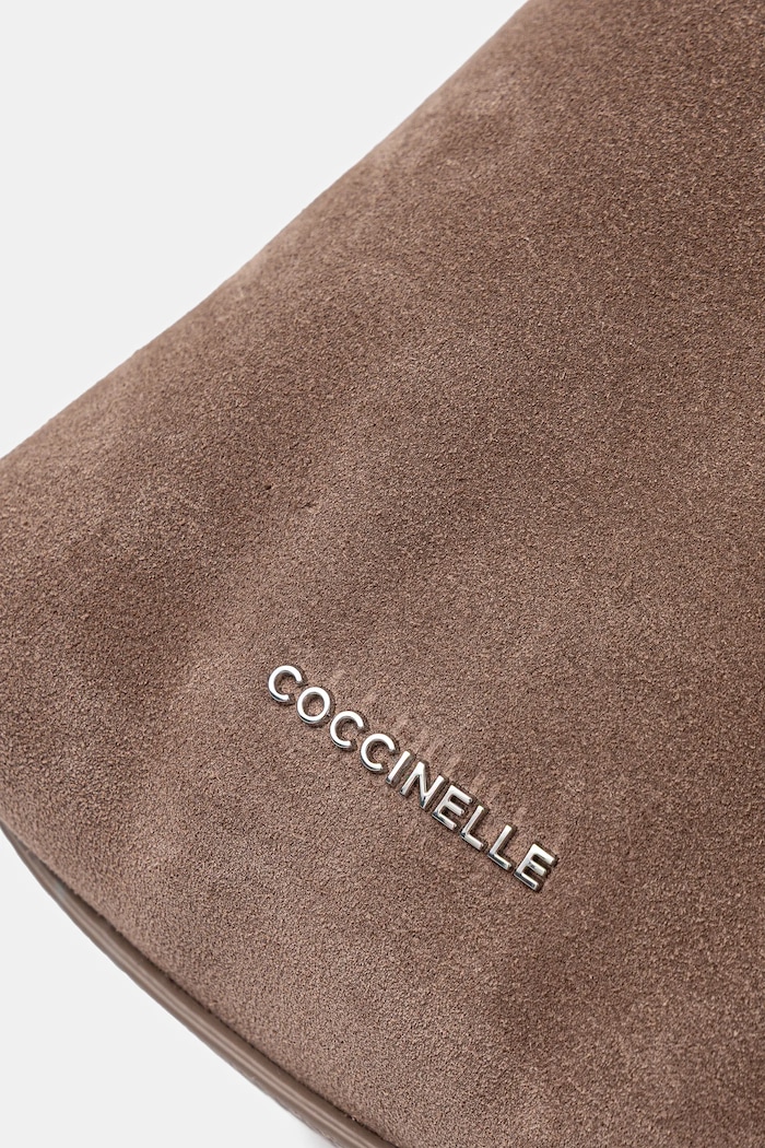 Coccinelle borsa da donna in camoscio marrone E1.THE.58.01.01