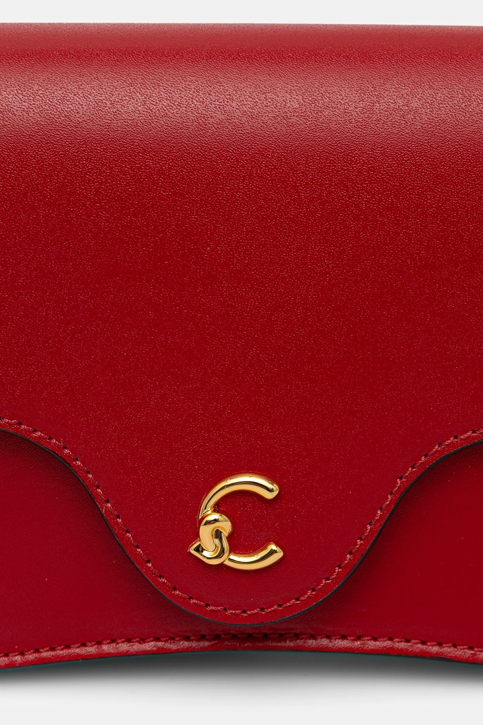 Coccinelle crossbody kabelka dámská kožená červená E5.SSK.27.01.01