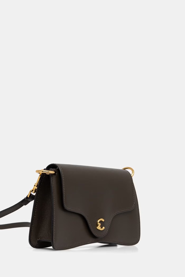 Coccinelle torebka crossbody damska skórzana E5.SSK.27.01.01 zielony SS26