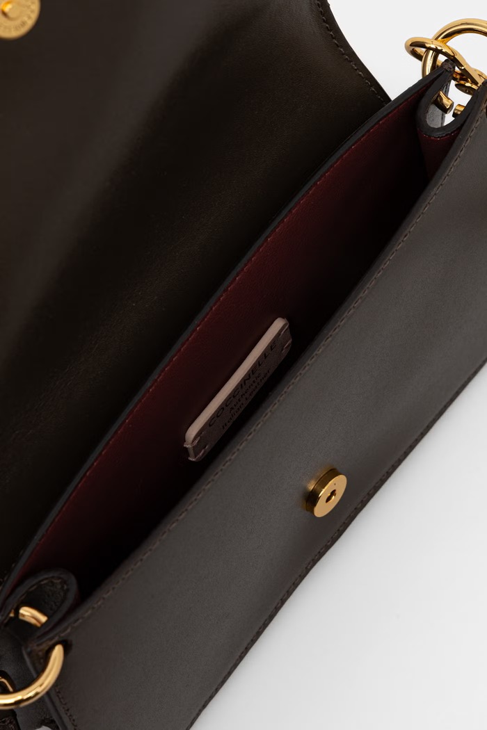 Coccinelle torebka crossbody damska skórzana E5.SSK.27.01.01 zielony
