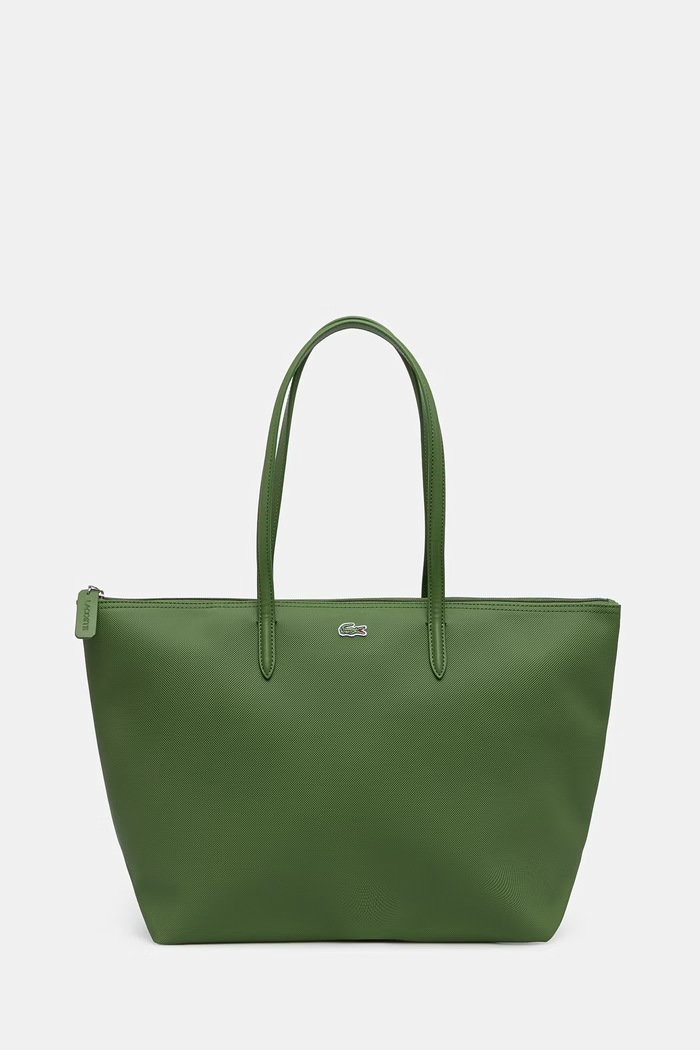 Τσάντα Lacoste απλικέ πράσινο NF1888PK