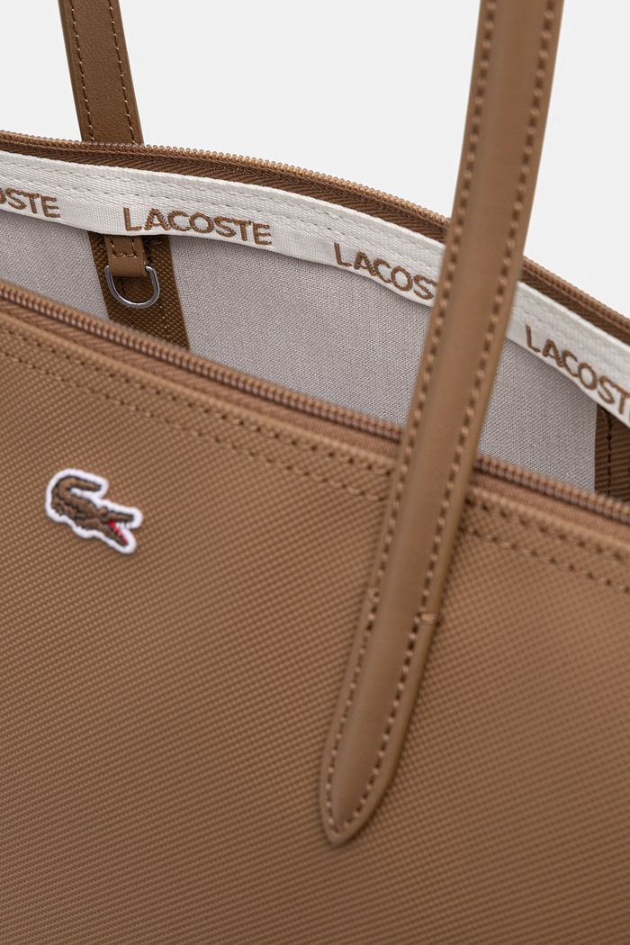 Lacoste torebka tote damska NF1888PK beżowy