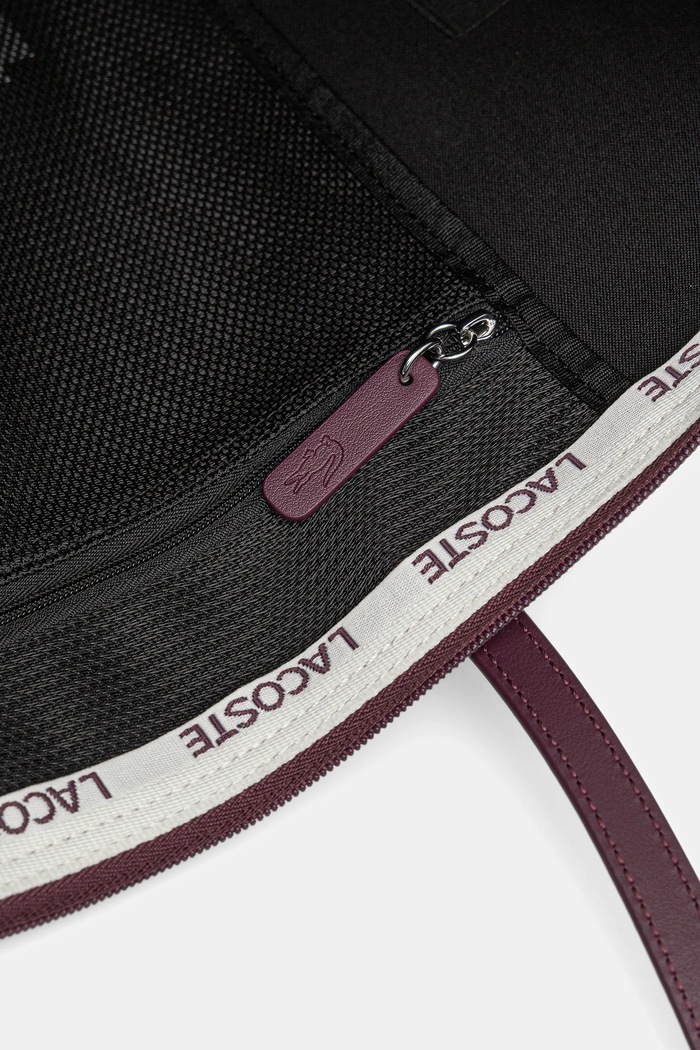 Tote bag pentru femei Lacoste burgundia NF1888PK