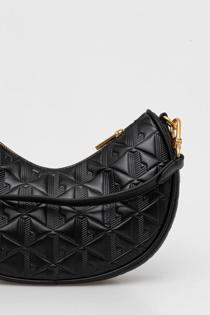 Accesorii Lacoste poșetă de piele NF4710MH negru