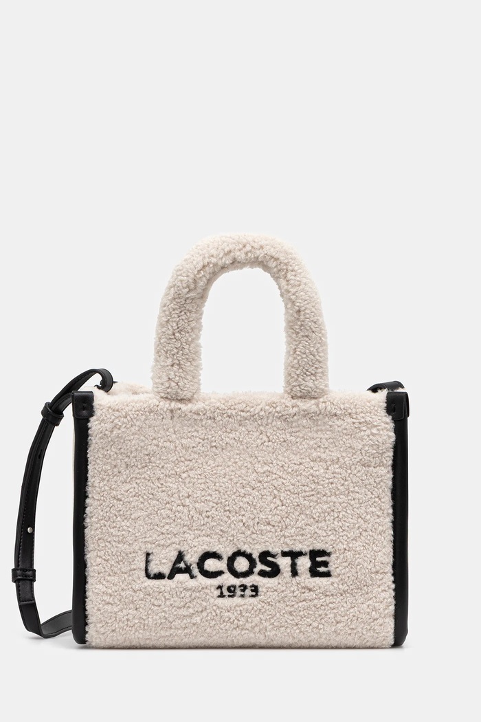 Lacoste Tote bag pentru femei bej NF5116HX
