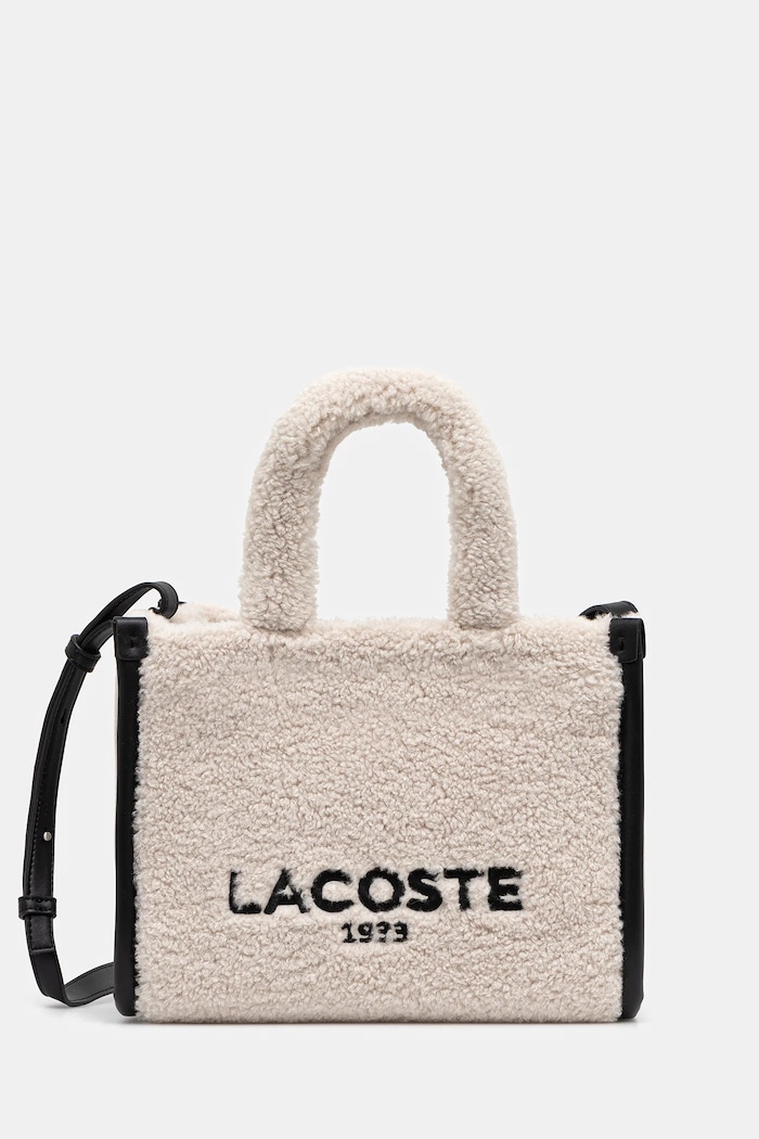 Lacoste Tote bag pentru femei bej NF5116HX