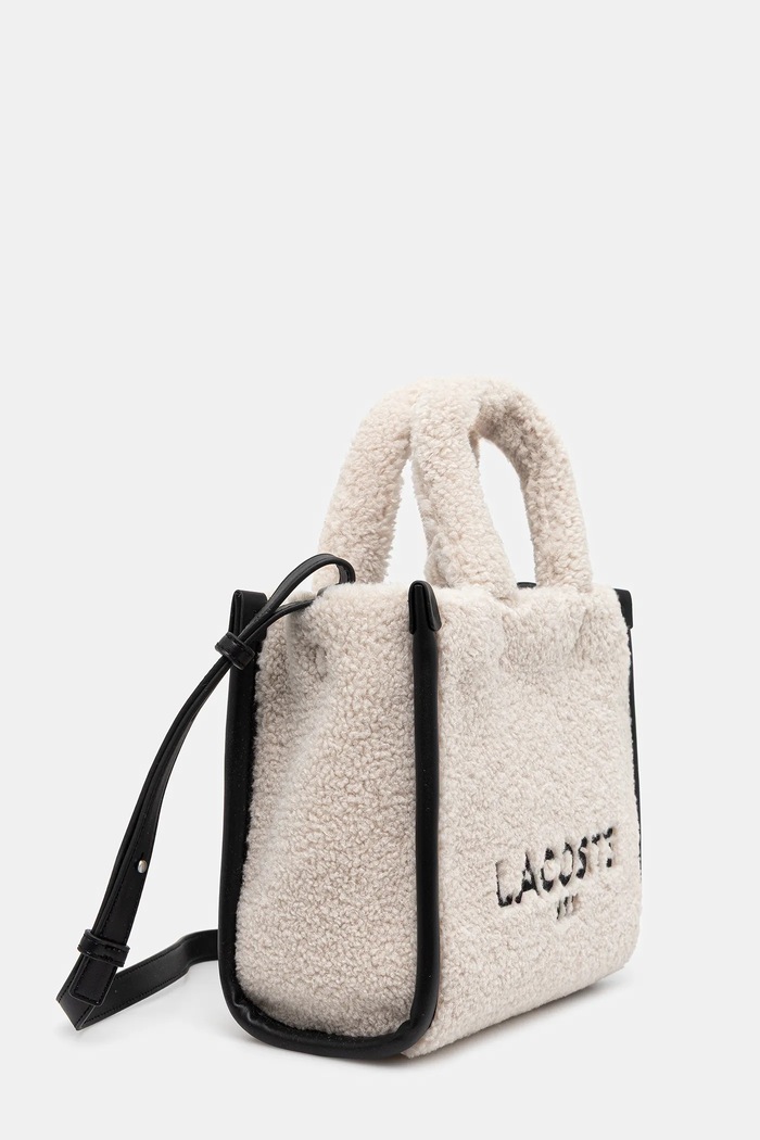 Lacoste Tote bag pentru femei NF5116HX bej AW25