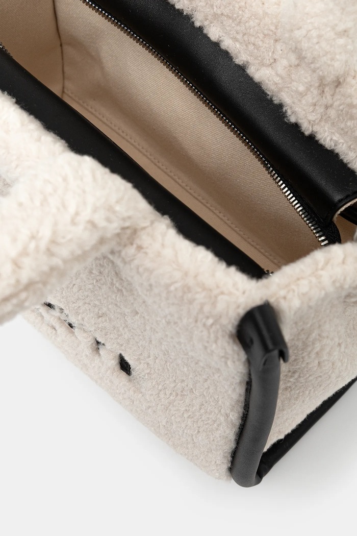Tote bag pentru femei Lacoste bej NF5116HX