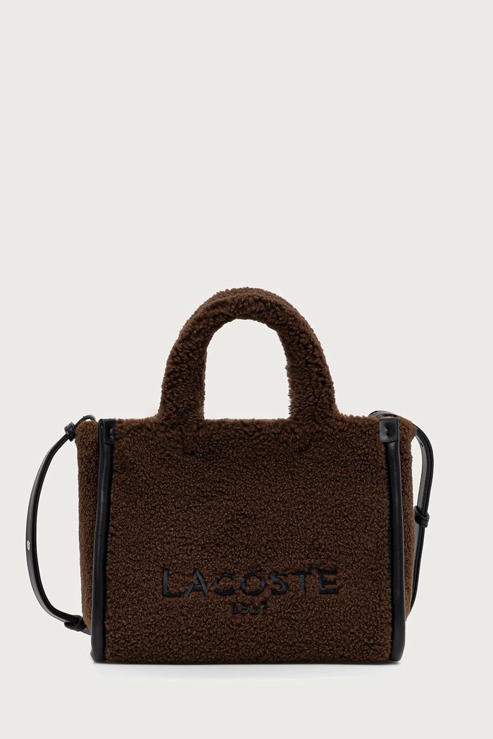 Lacoste Torebka tote damska brązowy NF5116HX