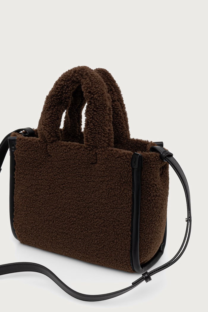Akcesoria Lacoste Torebka tote damska NF5116HX brązowy