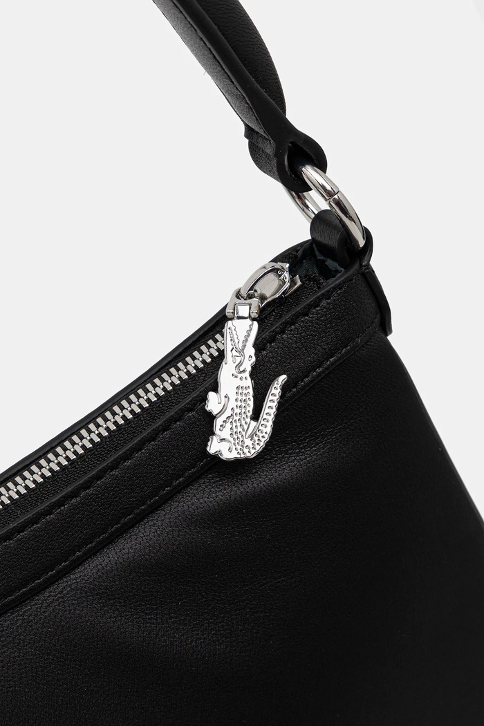 Kožna torba Lacoste NU5015DP crna