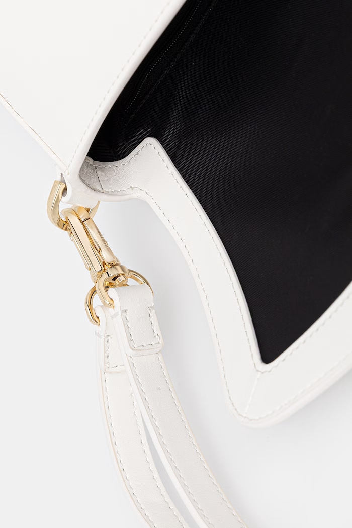 Lacoste keresztpántos táska női műbőr NF5152AU fehér