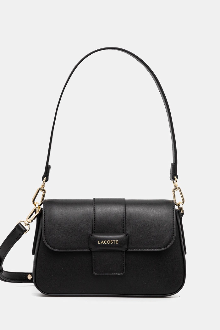 Lacoste crossbody kabelka dámská z imitace kůže černá NF5152AU