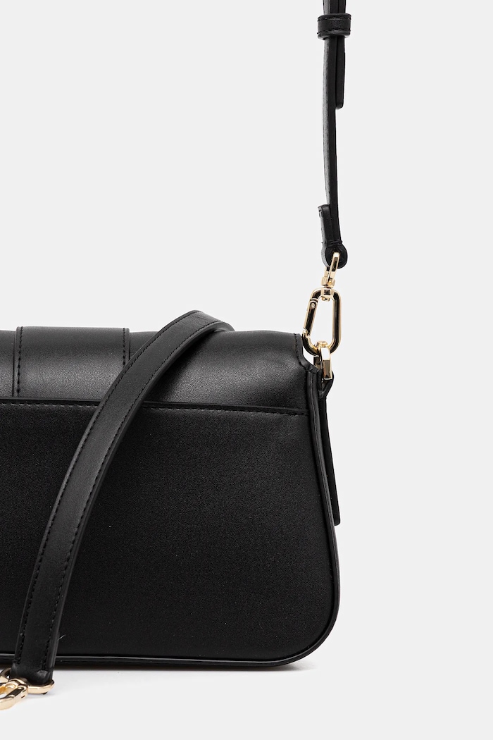 Doplňky Lacoste crossbody kabelka dámská z imitace kůže NF5152AU černá
