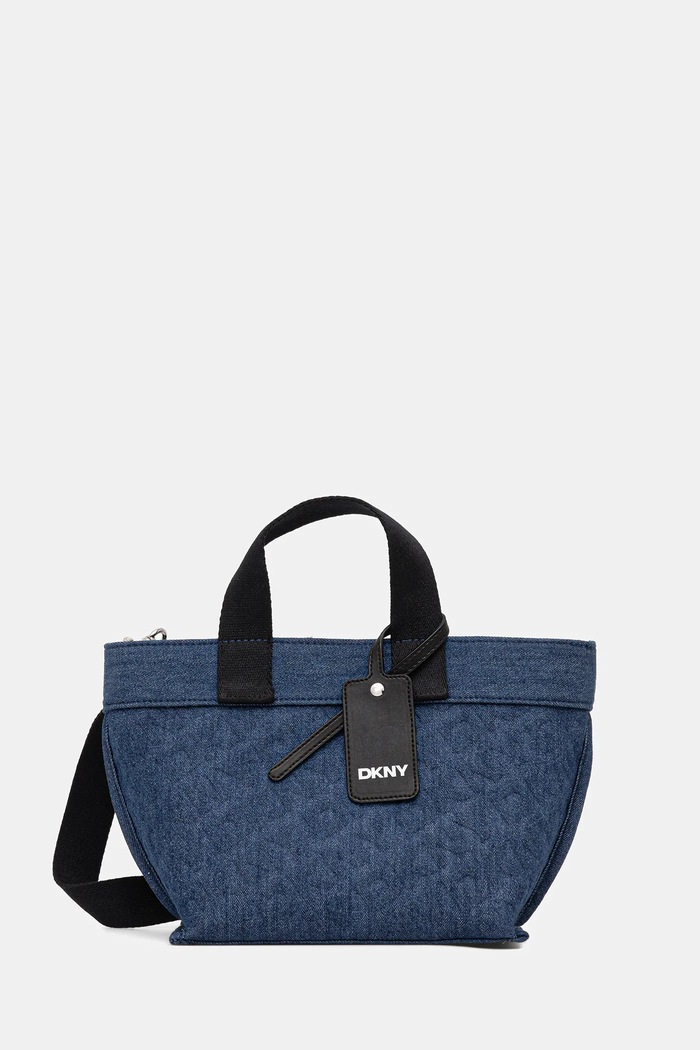 Dkny geantă de blugi uni albastru R52AVJ49