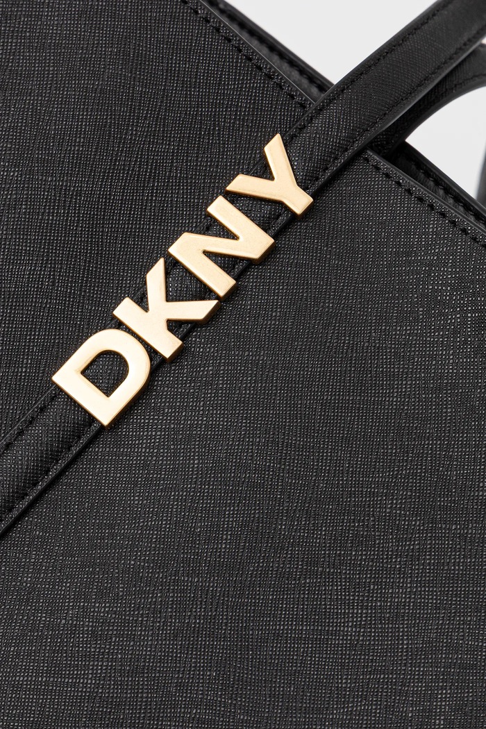 Kožená kabelka Dkny R52AKG54 černá