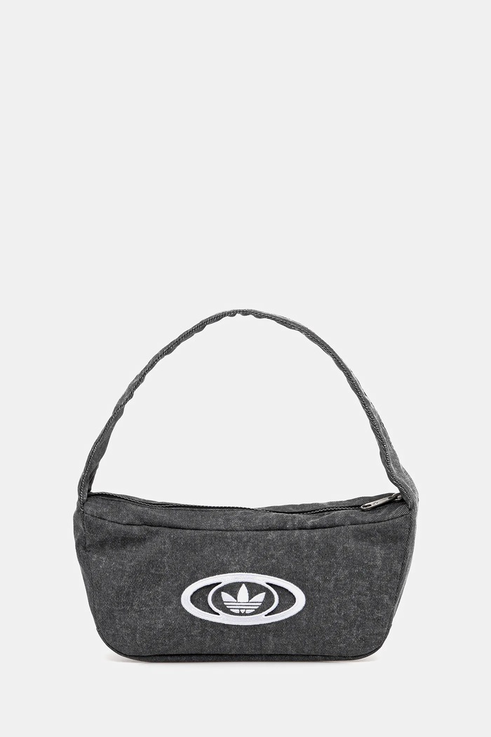 Džínová taška adidas Originals vzorovaný šedá KE1129
