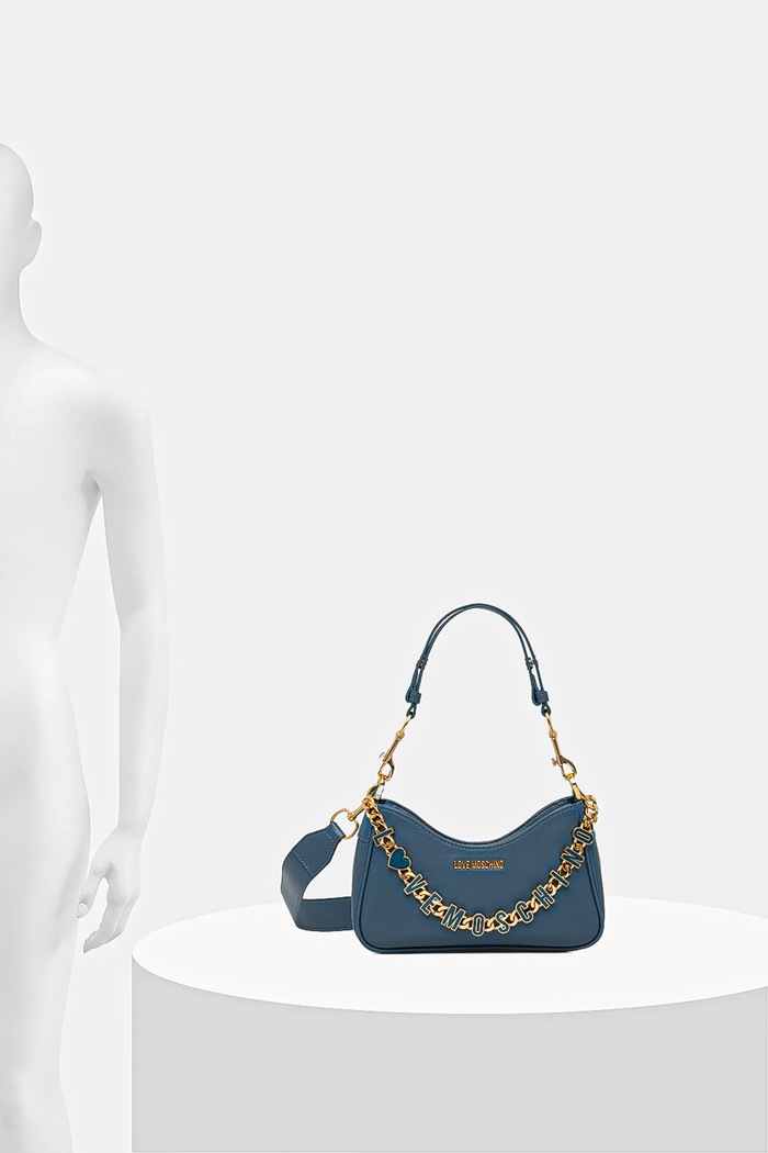 Kožená kabelka Love Moschino JC4070PP1NL1370A