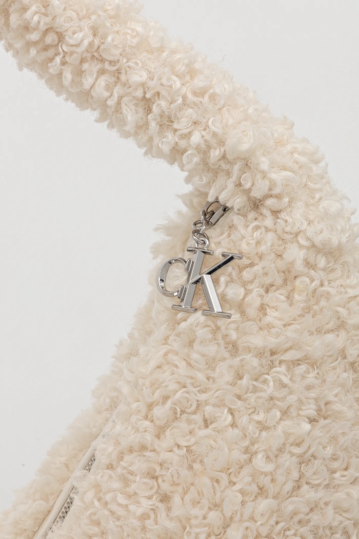 Kabelka Calvin Klein béžová LV04F3143G
