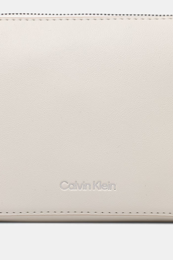 Calvin Klein crossbody kabelka dámská z imitace kůže béžová LV04F3165G