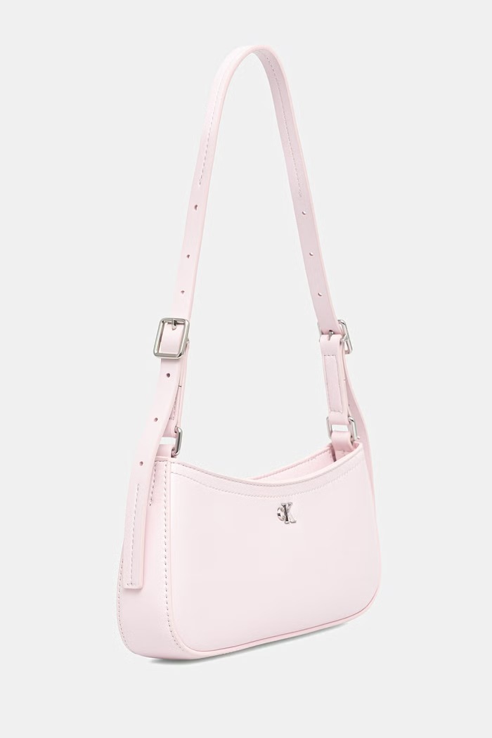 Calvin Klein kabelka dámska z imitácie kože LV04F3170G ružová SS26