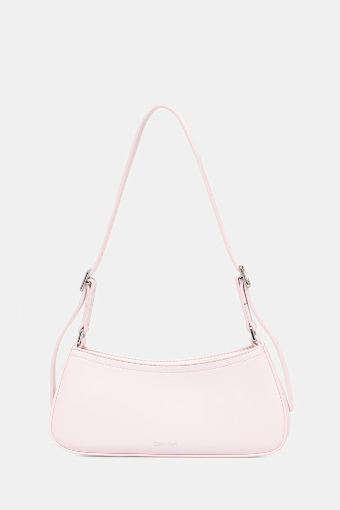 Doplnky Calvin Klein kabelka dámska z imitácie kože LV04F3170G ružová