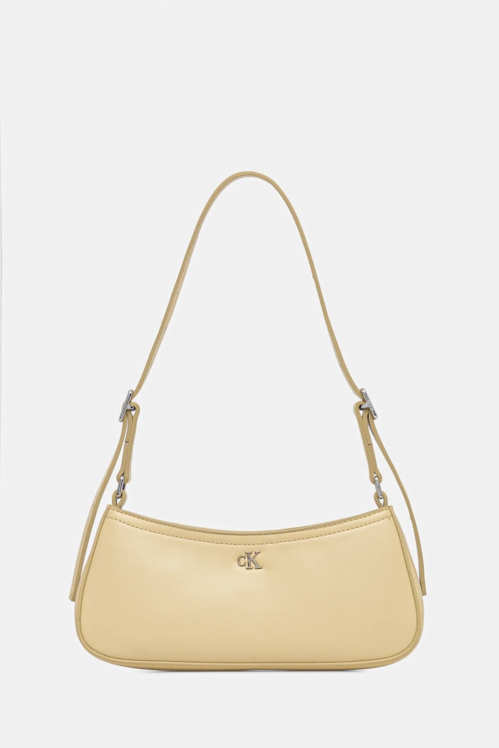 Calvin Klein taška dámská z imitace kůže nevejde se A4 žlutá LV04F3170G